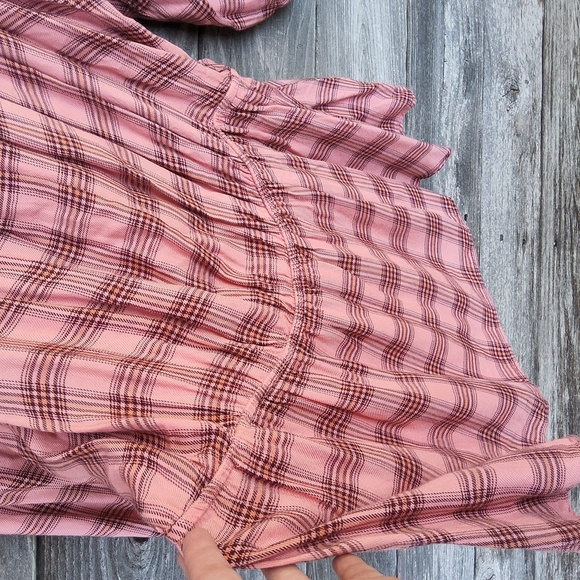 Lane Bryant pink long sleeved blouse size 20 - Picture 4 of 9